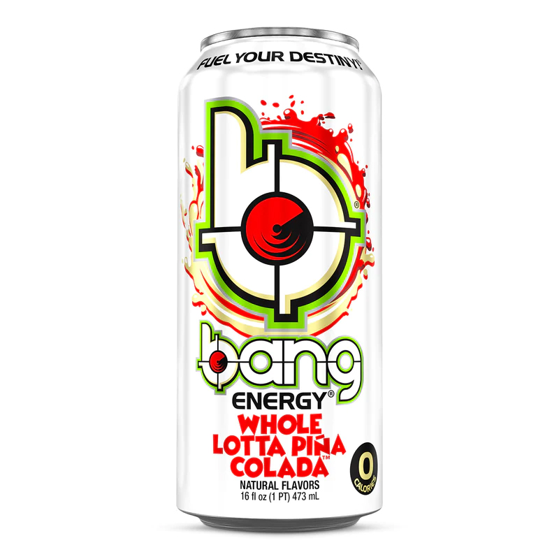 Bang Energy Drink 473 ml - Whole Lotta Pina Colada 1 Box of 12 Cans