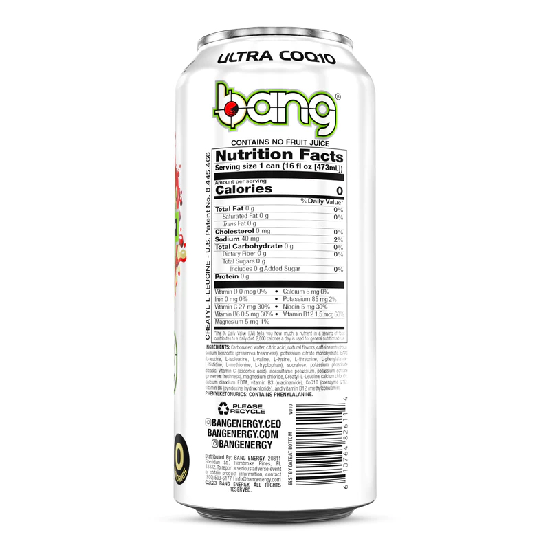 Bang Energy Drink 473 ml - Whole Lotta Pina Colada Best Price in Dubai