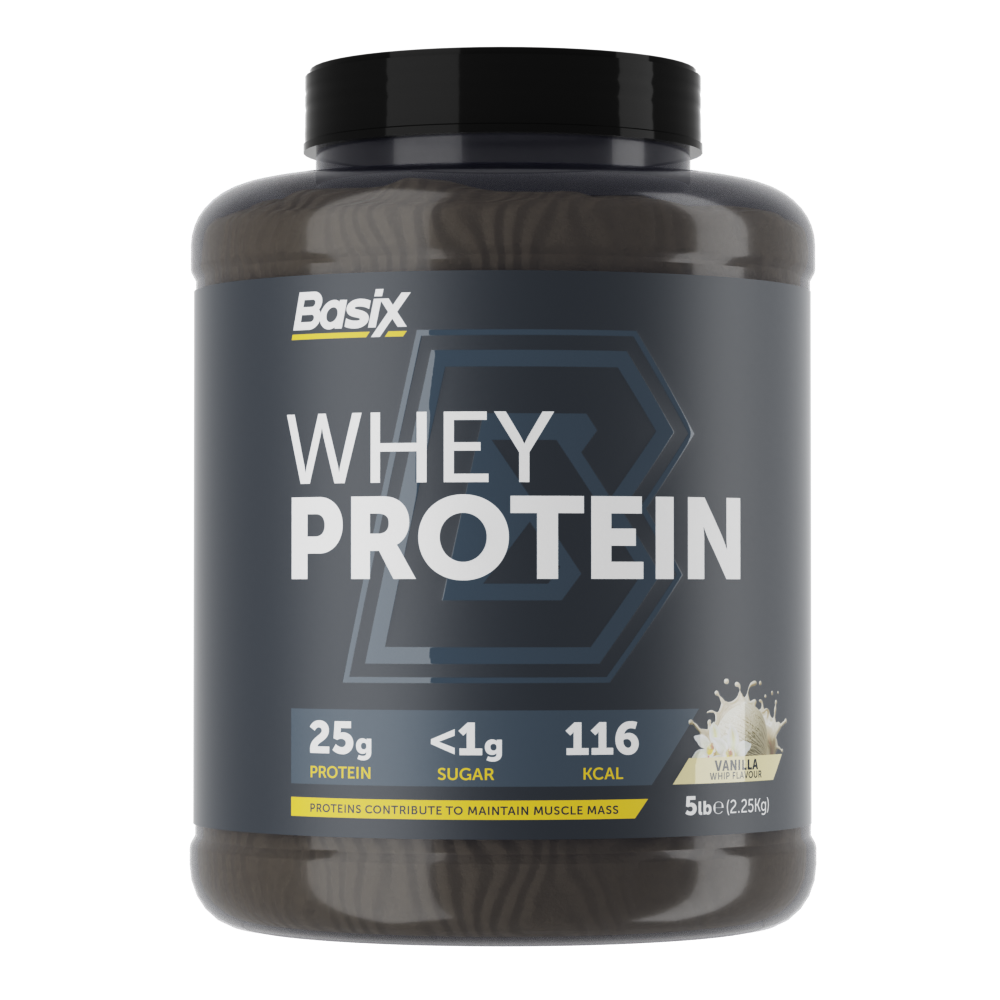 Basix Whey Protein 5 lbs - Vanilla