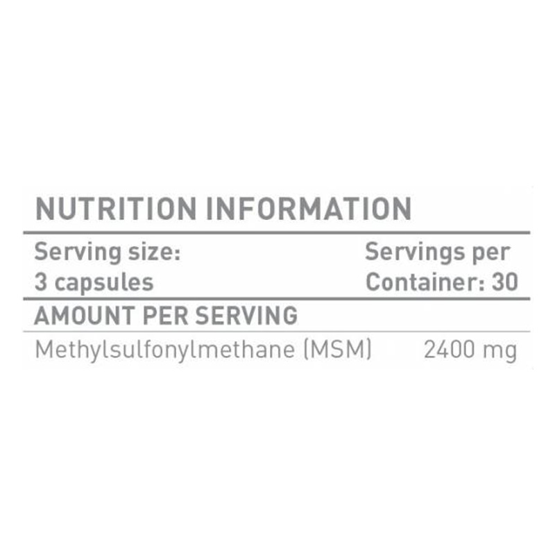 Battery Nutrition Msm 90 Caps Best Price in UAE