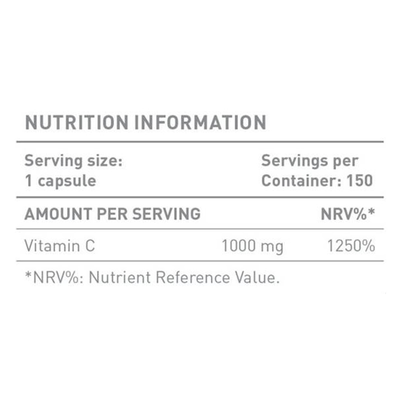 Battery Nutrition Vitamin C 150 Servings Best Price in UAE