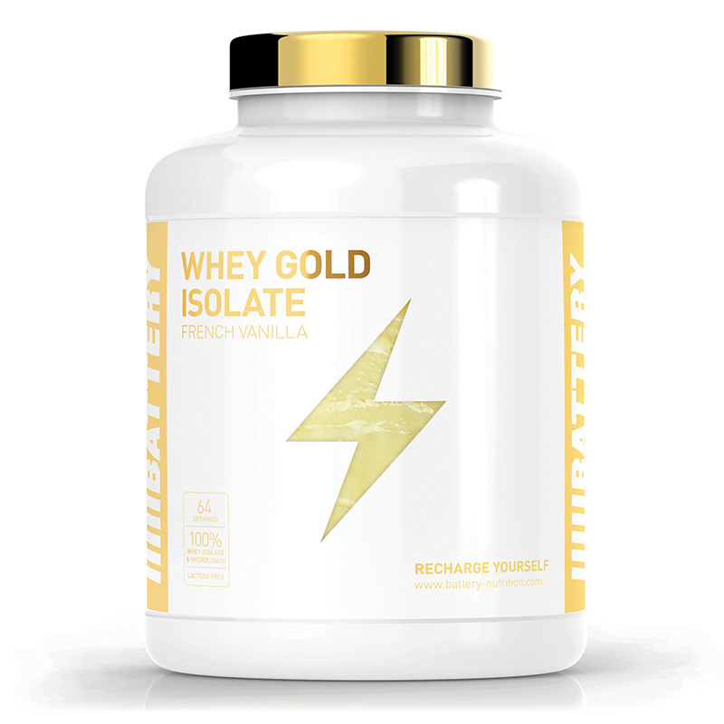 Battery Nutrition Whey Gold Isolate 4lbs Best Price in UAE