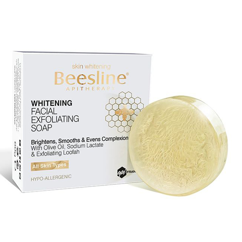 Beesline Whitening Facial Exfoliating Soap  60G