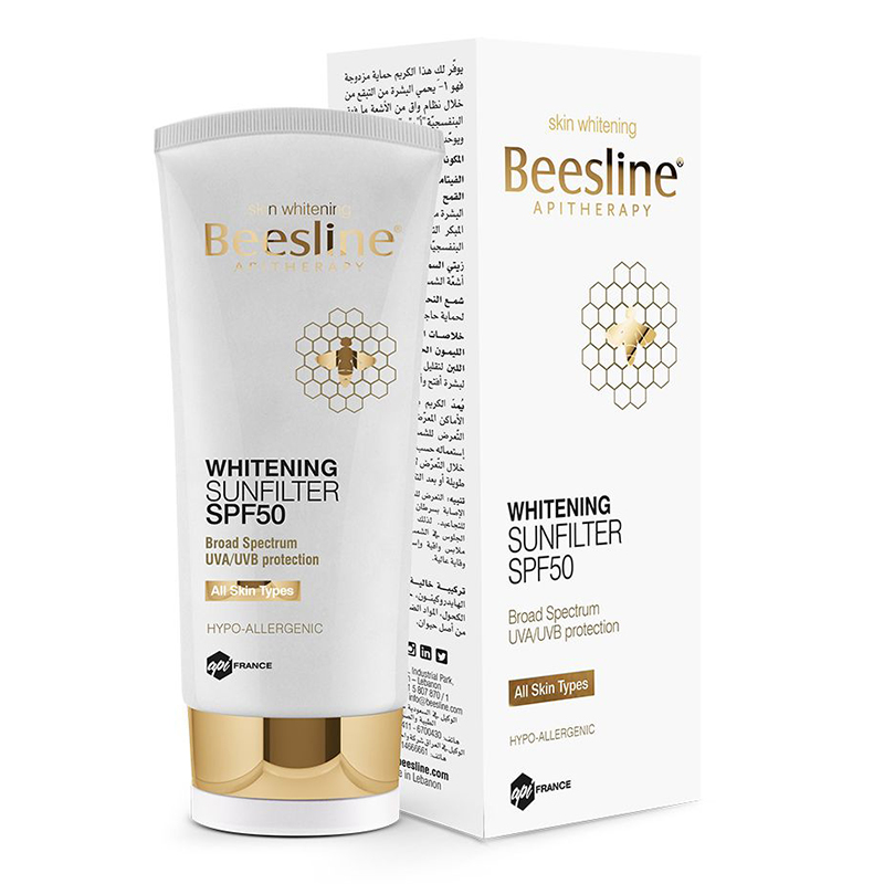 Beesline Whitening Sun Filter Spf 50+  60ml Best Price in UAE
