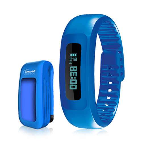 Bewell-Connect MyCoach Activity Tracker Blue - BW-F17