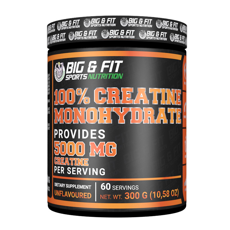 Big & Fit 100% Creatine Monohydrate 300 G