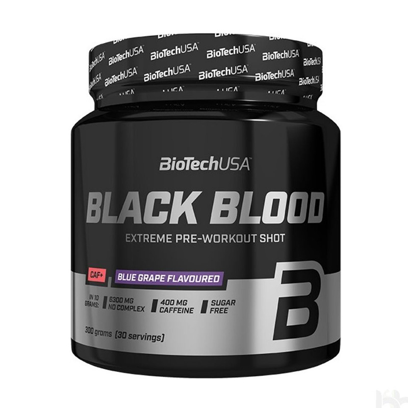 BioTech USA Black Blood Caf 60serv Strong Pre Workout
