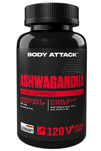 Body Attack Ashwagandha 120 Caps