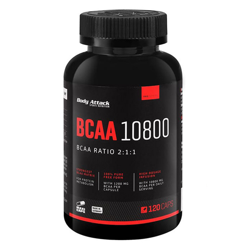 Body Attack BCAA 10800 120 Caps