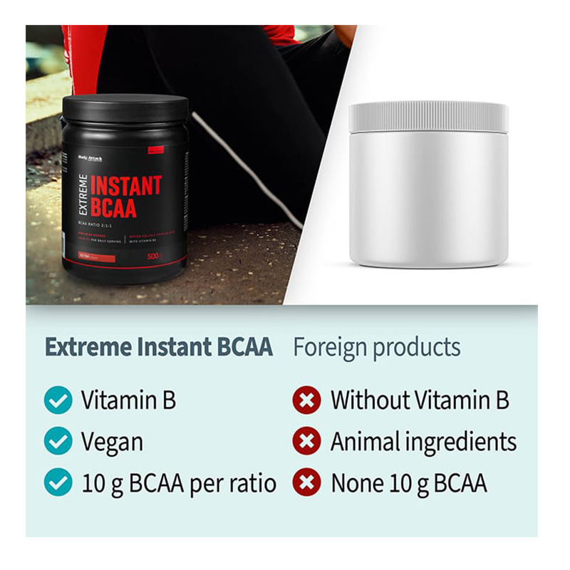 Body Attack Extreme Instant BCAA 2:1:1 500g Best Price in Abu Dhabi