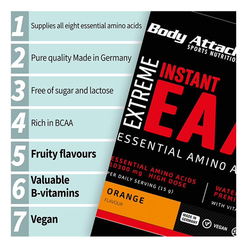 Body Attack Extreme Instant EAA 500g Best Price in Dubai