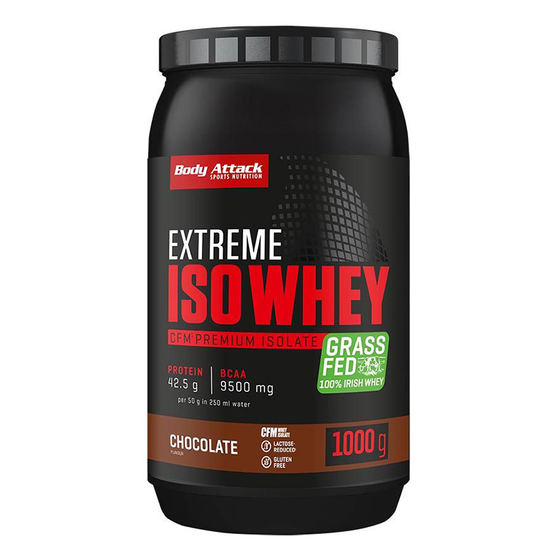 Body Attack Extreme ISO Whey 1000 G - Chocolate