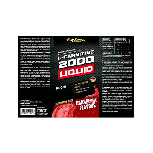 Body Attack L-Carnitine 2000 Liquid Lime 500ml - BA-LCL