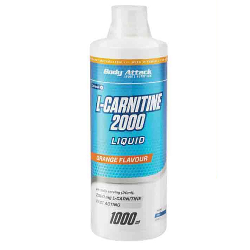 Body Attack L-Carnitine Liquid 2000 1L Best Price in UAE