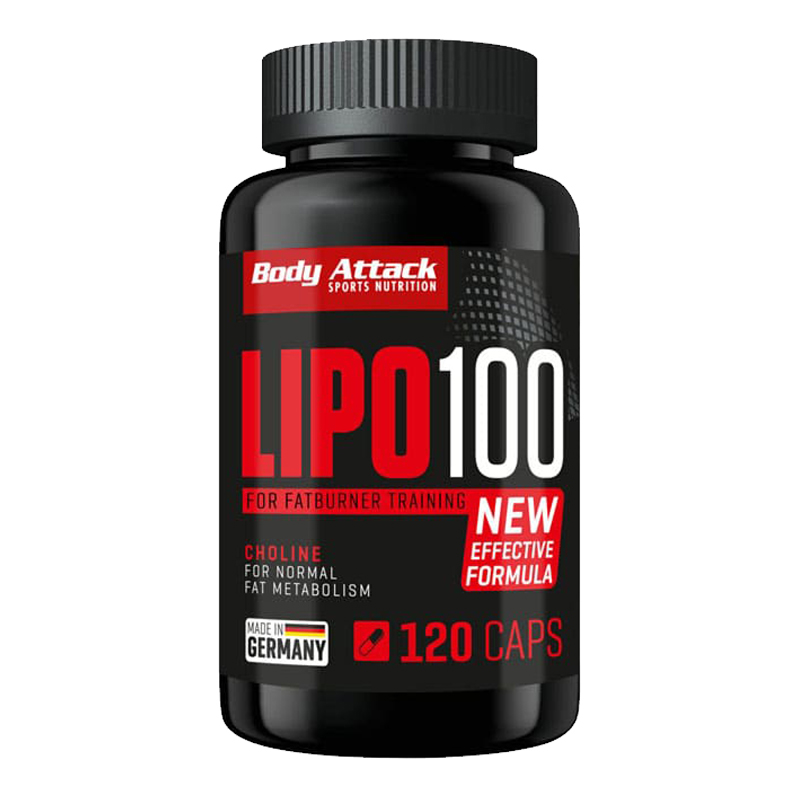 Body Attack Lipo 100 Choline 60 Caps