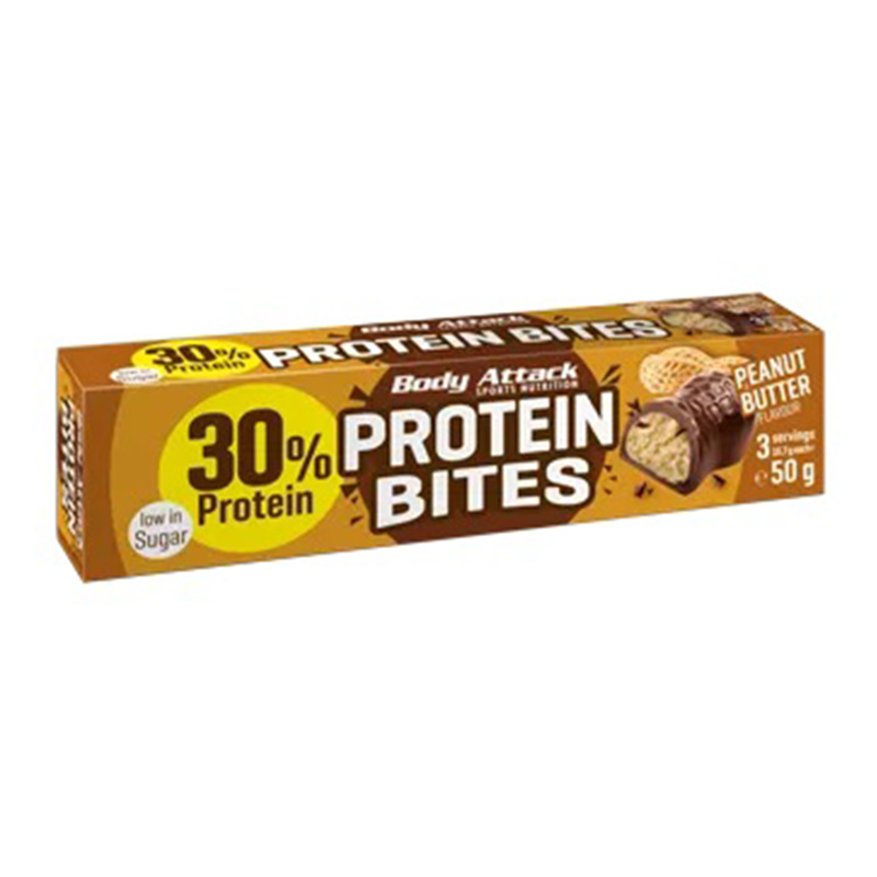 Body Attack Protein Bites 50 g 1 x 36 Bars