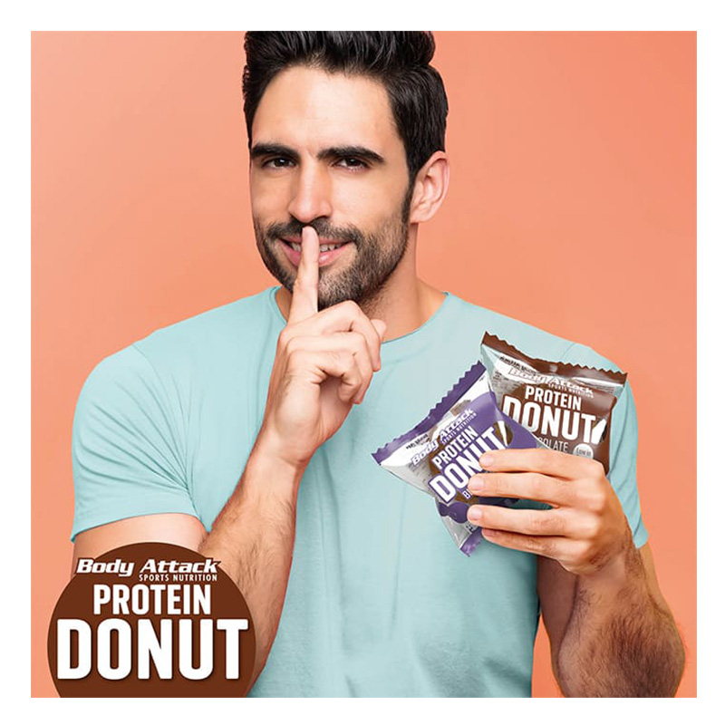 Body Attack Protein Donut 60 g 1x15 Best Price in Dubai