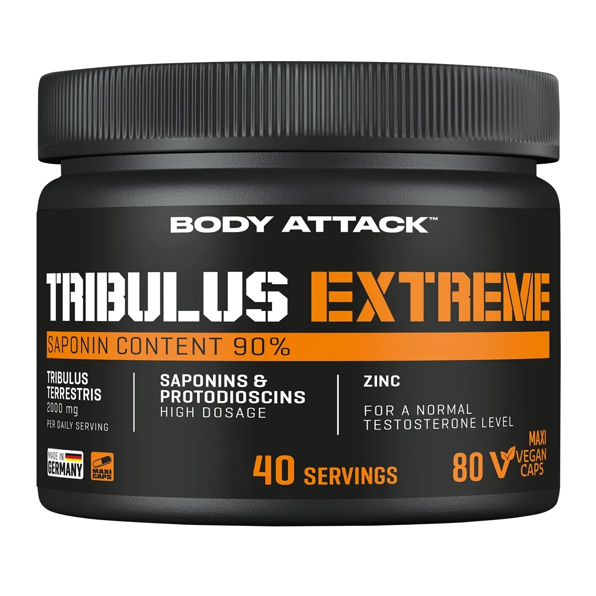 Body Attack Tribulus Extreme 80 Caps