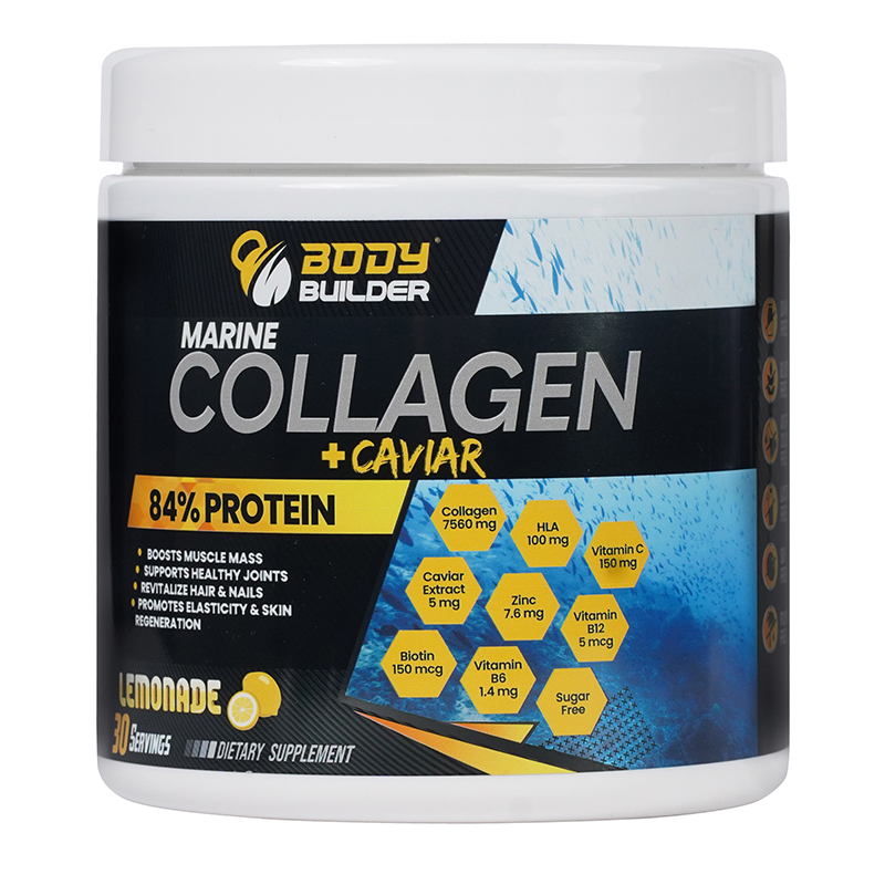 Body Builder Marine Collagen plus Caviar Lemonade-270 g
