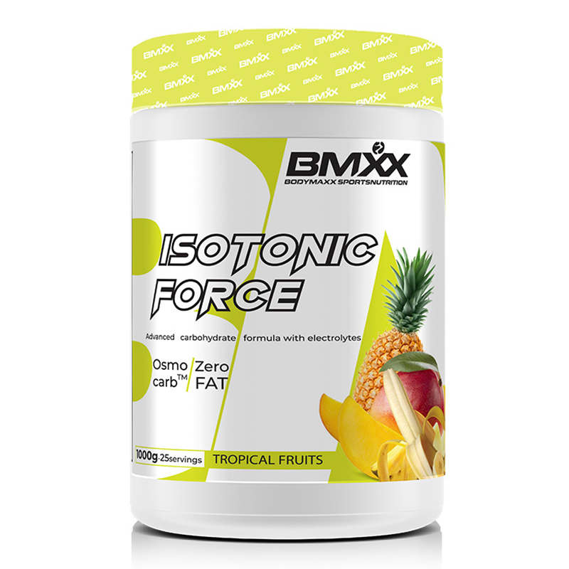 Body Maxx Sports Nutrition Body Isotonic Force â€“ Drink Powder 1000 G - Tropical Fruits Best Price in UAE