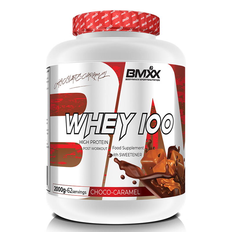 Body Maxx Sports Nutrition Whey 100-Ultrafiltered Whey Protein-2000g Chocolate Caramel