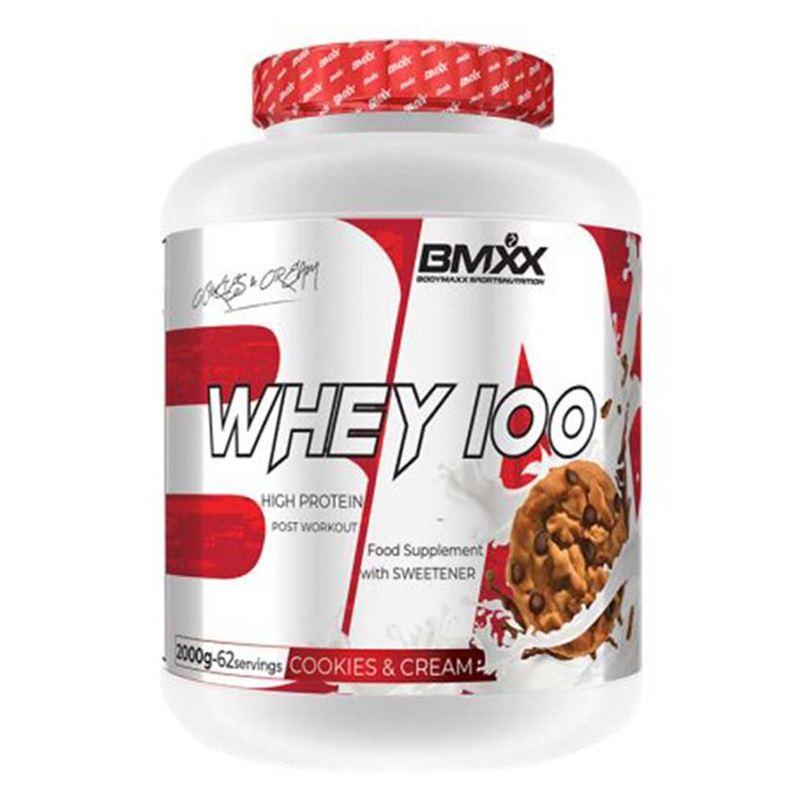Body Maxx Sports Nutrition Whey 100-Ultrafiltered Whey Protein-2000g Cookies & Cream