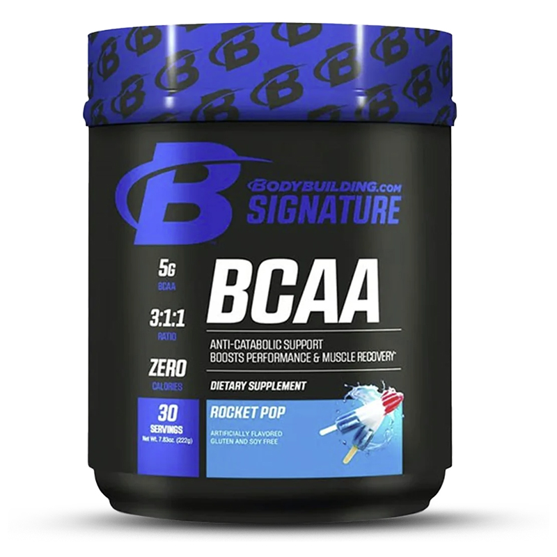 BodyBuilding Signature BCAA 30 Servings - Rocket Pop