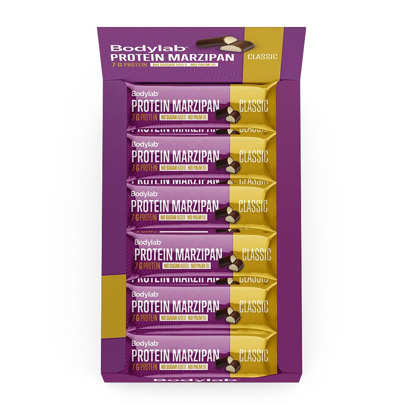 Bodylab Protein Marzipan Bars 12 X 50 g - Classic