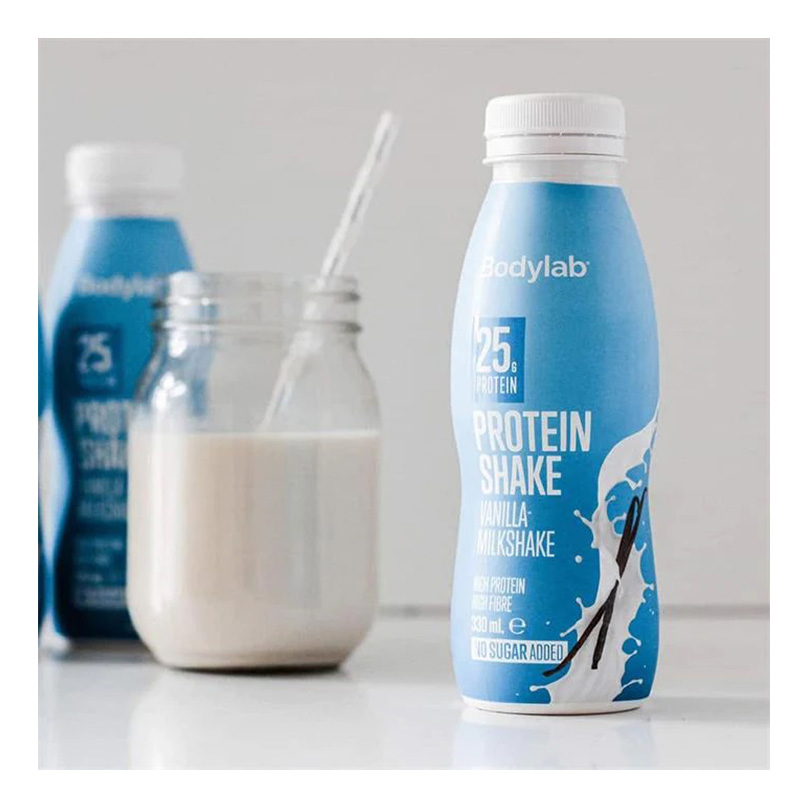 Bodylab Protein Shake 12ml x 12 - Vanilla Milkshake Best Price in Dubai