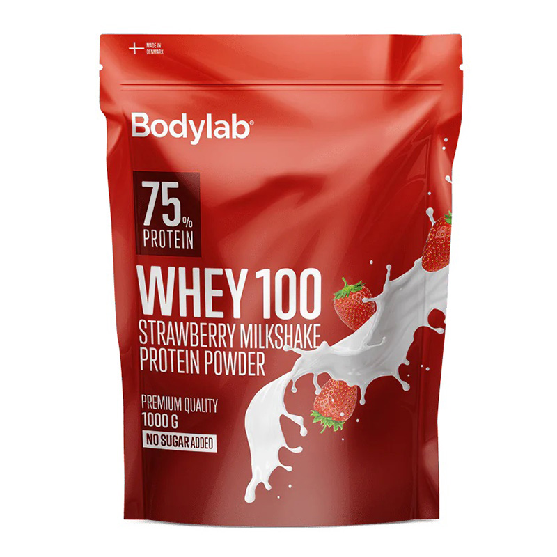 Bodylab Whey 100 1 KG - Strawberry Milkshake Best Price in UAE