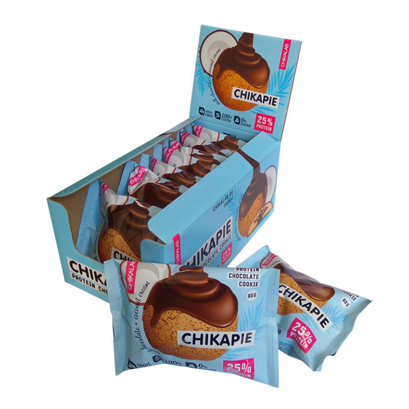 Bombar Protein Chika Pie Chocolate Coconut 1x9 Best Price in UAE