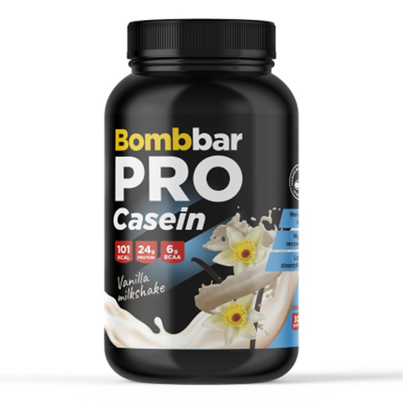 Bombbar Casein Protein Pro 900 G - Vanilla Milkshake Best Price in UAE