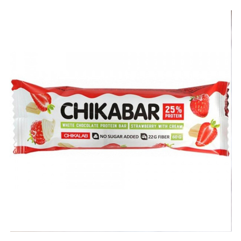Bombbar Chika Protein Bar Strawberry 1x20 Bars
