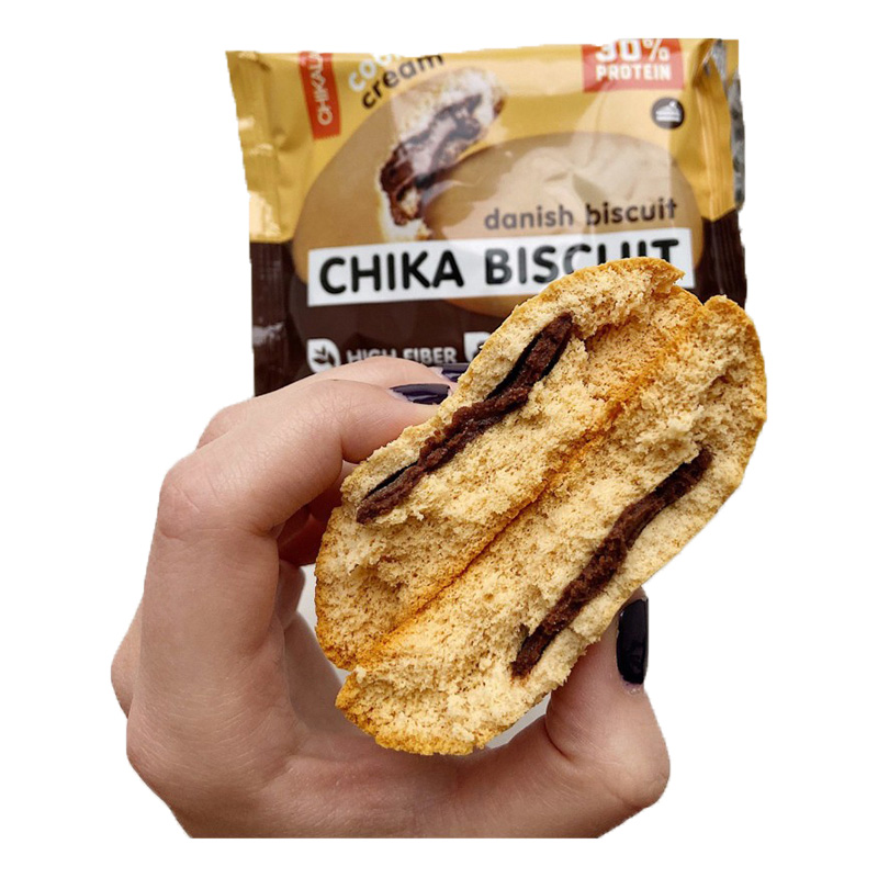 Bombbar Chika Protein Biscuits Danish Box 1x9 Best Price in Dubai