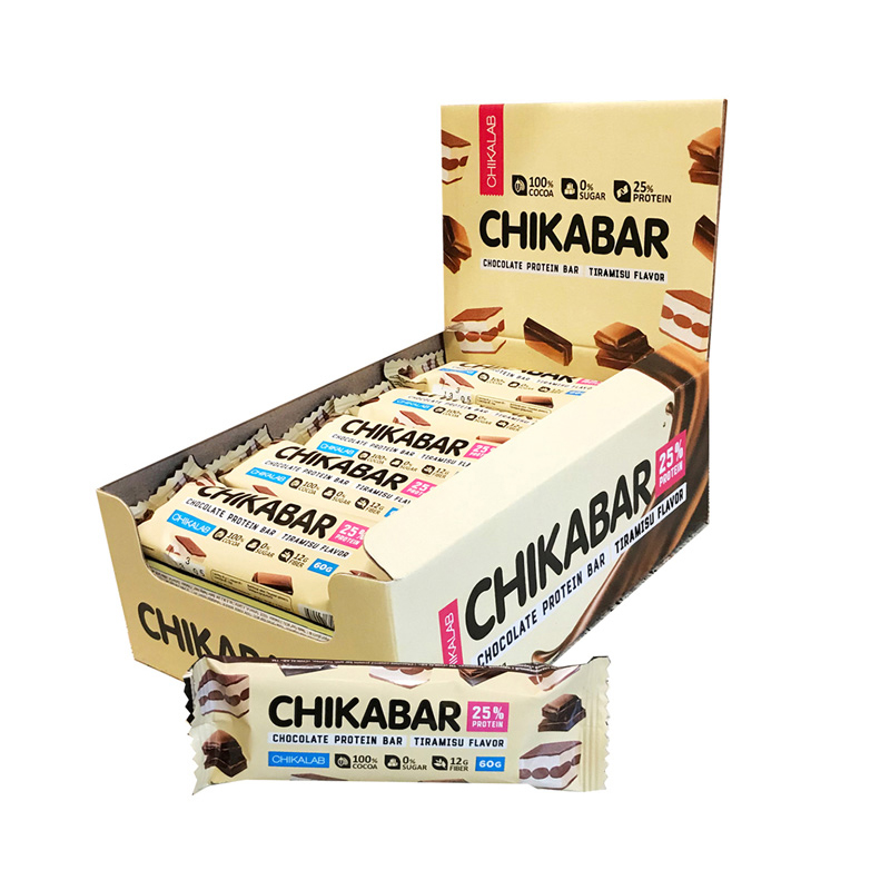 Bombbar Chikabar Protein Bar Chocolate 1x20