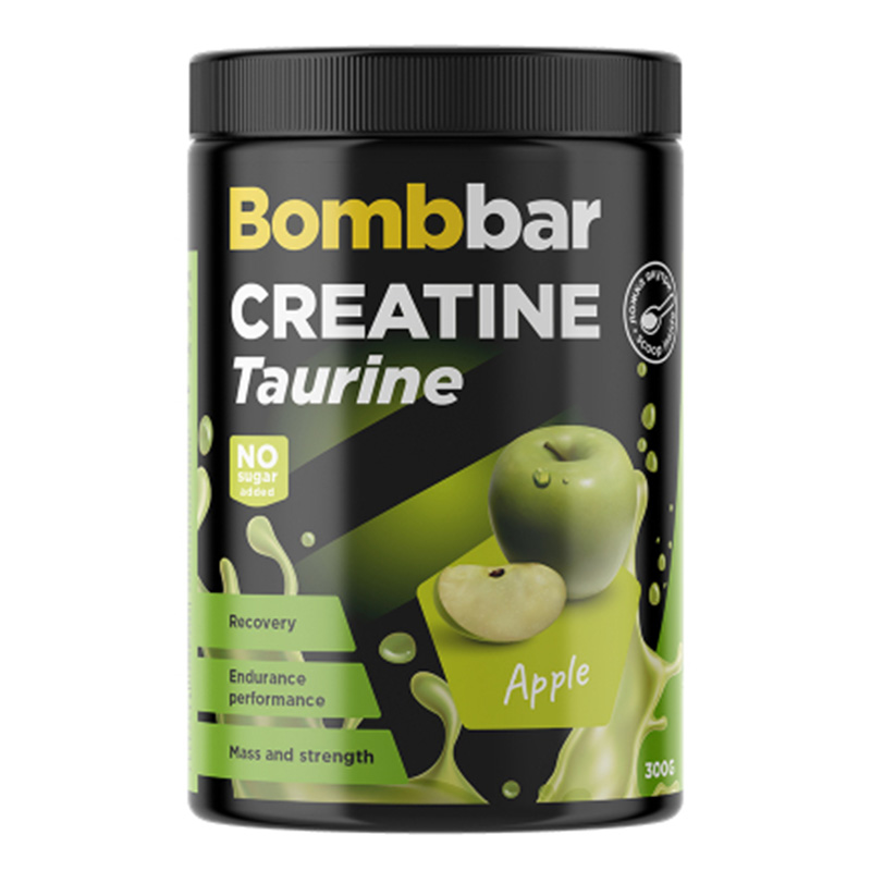 Bombbar  Creatine Taurine 300 G - Green Apple