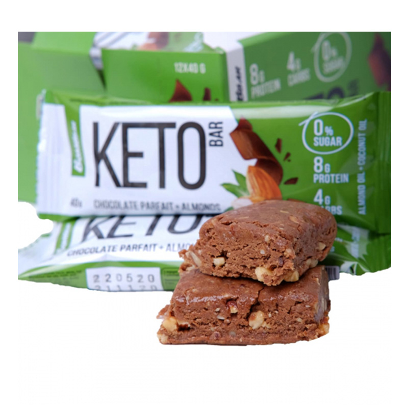 Bombbar Keto Bars 40 G 12 Pcs in Box - Chocolate Parfait with Almond Best Price in Dubai