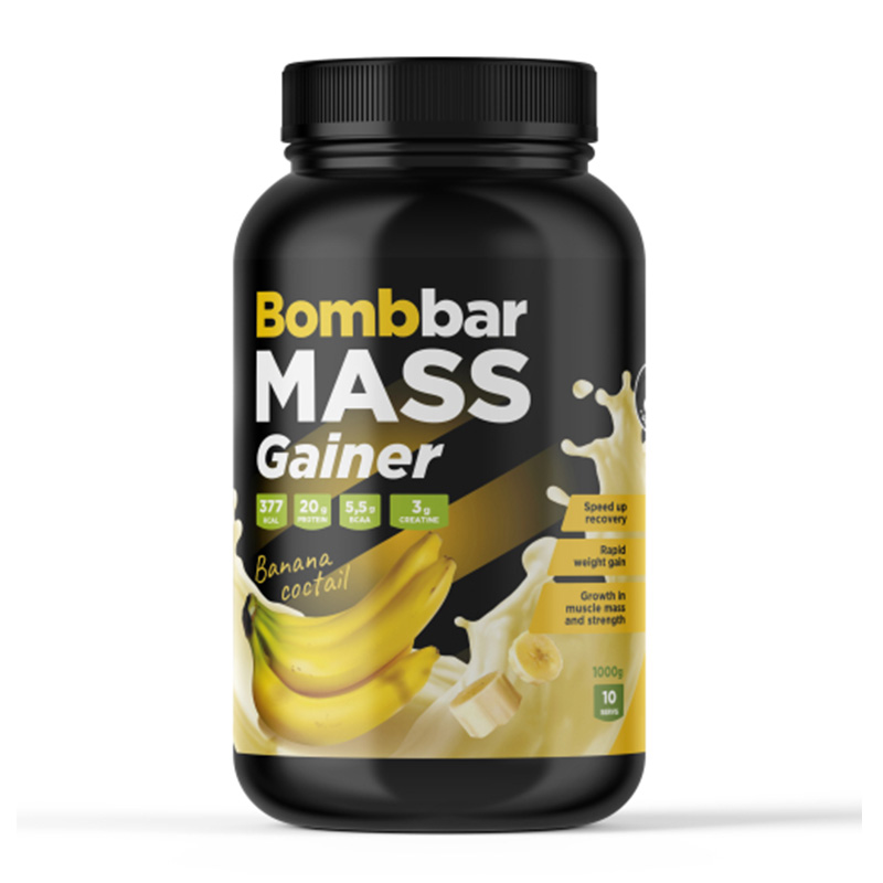 Bombbar Mass Gainer 1000 G - Banana Cocktail
