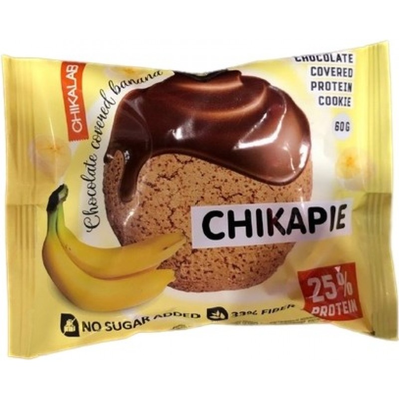 Bombbar Protein Chikapie Chocolate Covered with Banana 1x9 Box Best Price in UAE