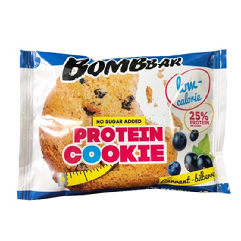 Bombbar Protein Cookies 12 in a Box 40g Black Current