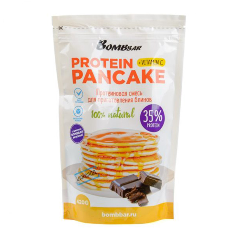 Bombbar Protein Pan Cake Powder 420 g Chocolate