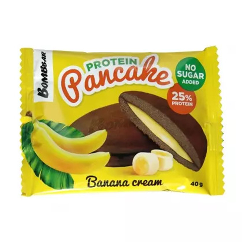 Bombbar Protein Pancake 10 in Pack 40g Banana Cream Best Price in Abu Dhabi