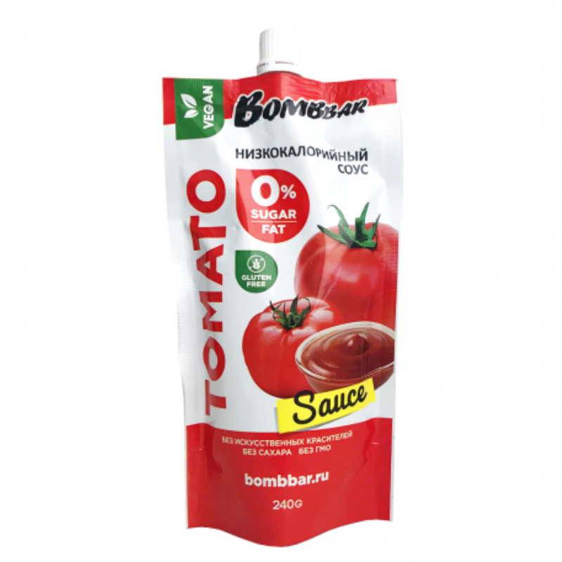 Bombbar Sauces 240 G 10 Pcs in Box - Sweet Tomato