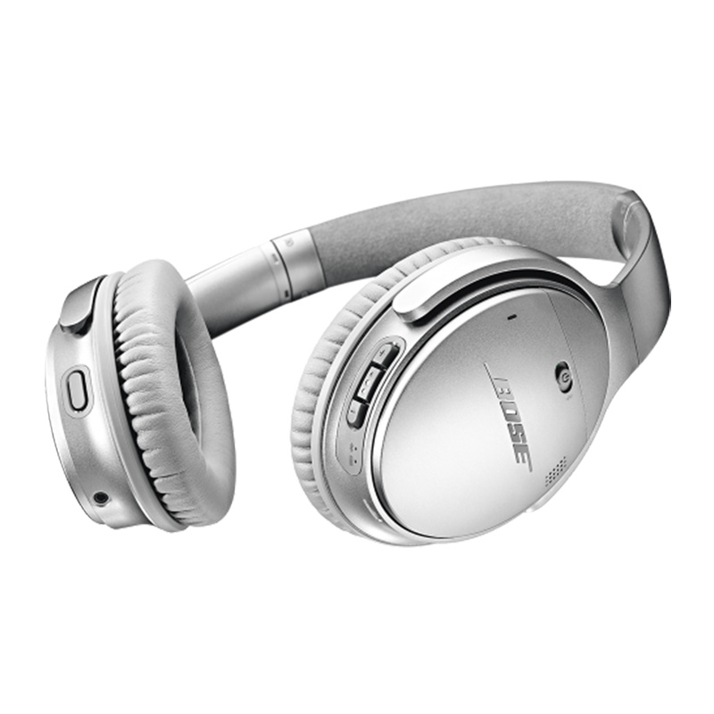 Bose QC35 II Wireless Headphone with Google Assistant - Silver Best Price in Dubai