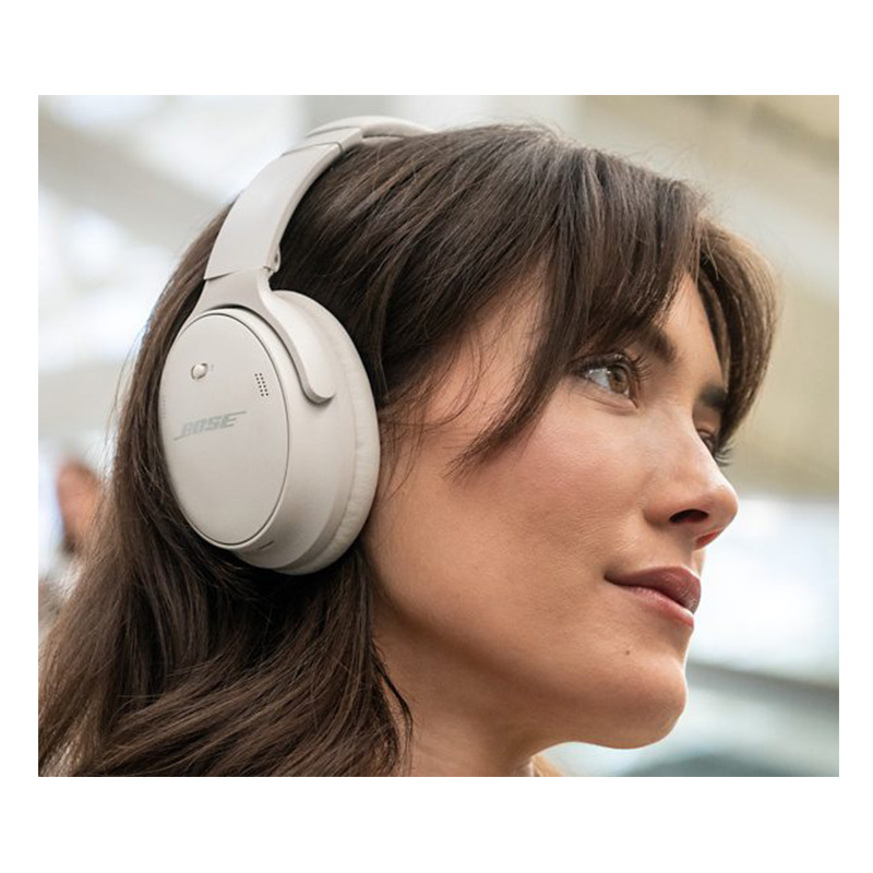 Bose QuietComfort 45 Over-Ear Wireless Headphone - White Smoke Best Price in Sharjah