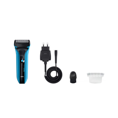 Braun Water Flex Wet and Dry Cordless Shaver for Men