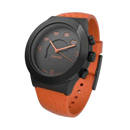 Buy Cogito Fit Orange Dark Smartwatch in Dubai