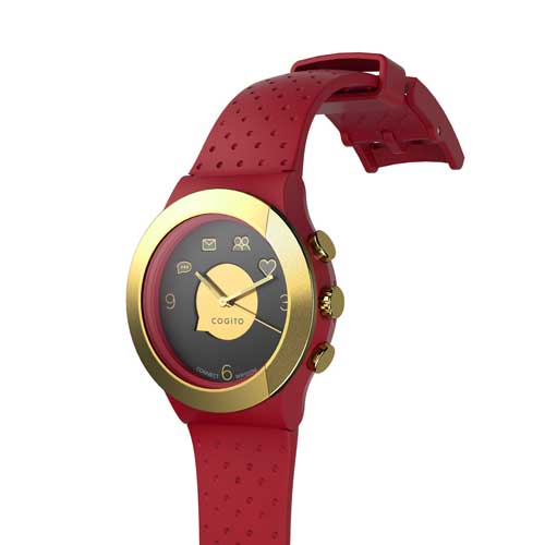 Buy COGITO FIT Red Marsala Smartwatch in Dubai