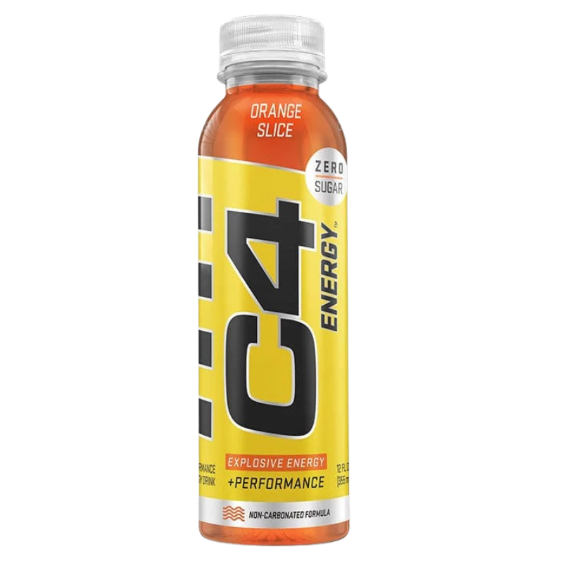 C4 Energy Non Carbonated Drink 12oz 12 Pcs in Box - Orange Slice