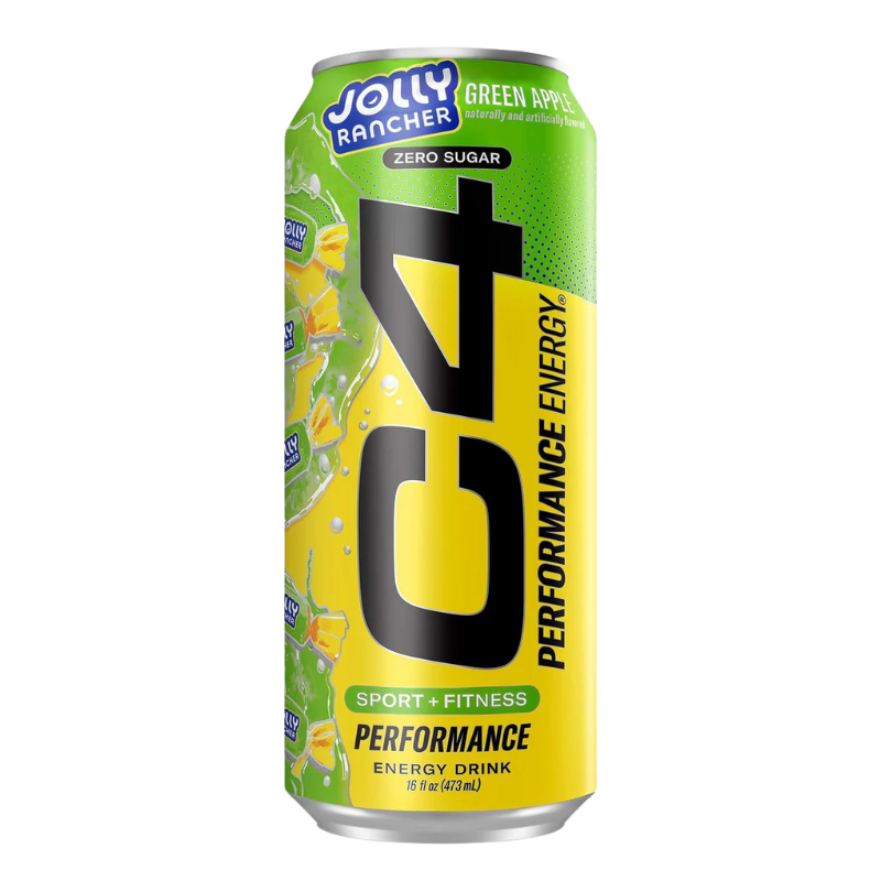 C4 Performance Energy Carbonated Drink16 oz 12 Pcs in Box - Jolly Rancher